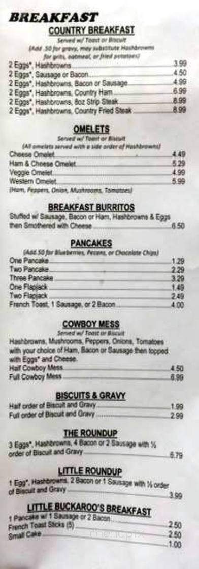 /250075627/Rusty-Spurs-Cafe-Menu-Seymour-MO - Seymour, MO