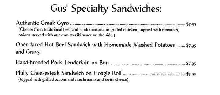 G & L Cafe - Mead, NE menu_pic