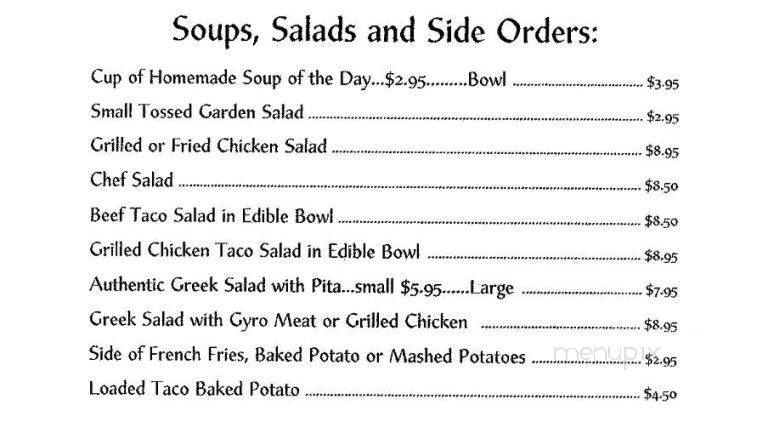 G & L Cafe - Mead, NE menu_pic