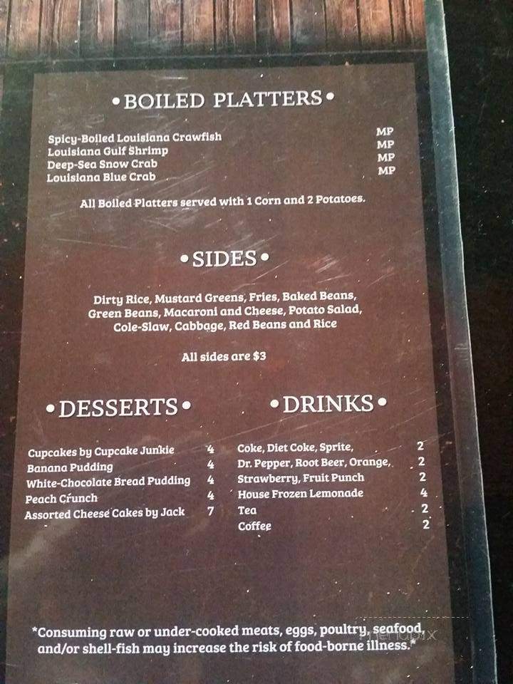 Pit-N-Peel - Baton Rouge, LA menu_pic