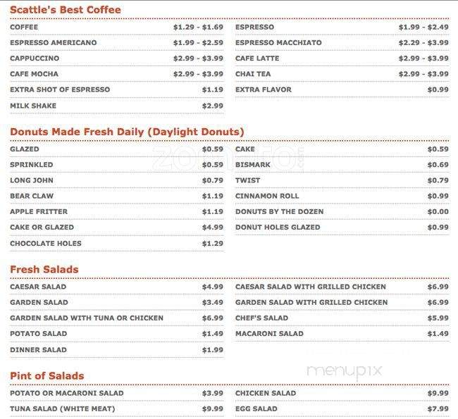 Online Menu Of Green Bean Cafe Donuts Flower Mound Tx