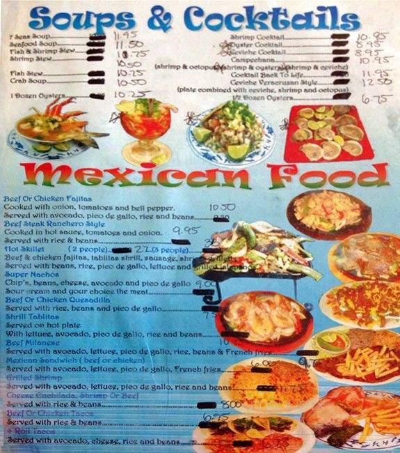 Mariscos La Jaibita - Fort Worth, TX menu_pic