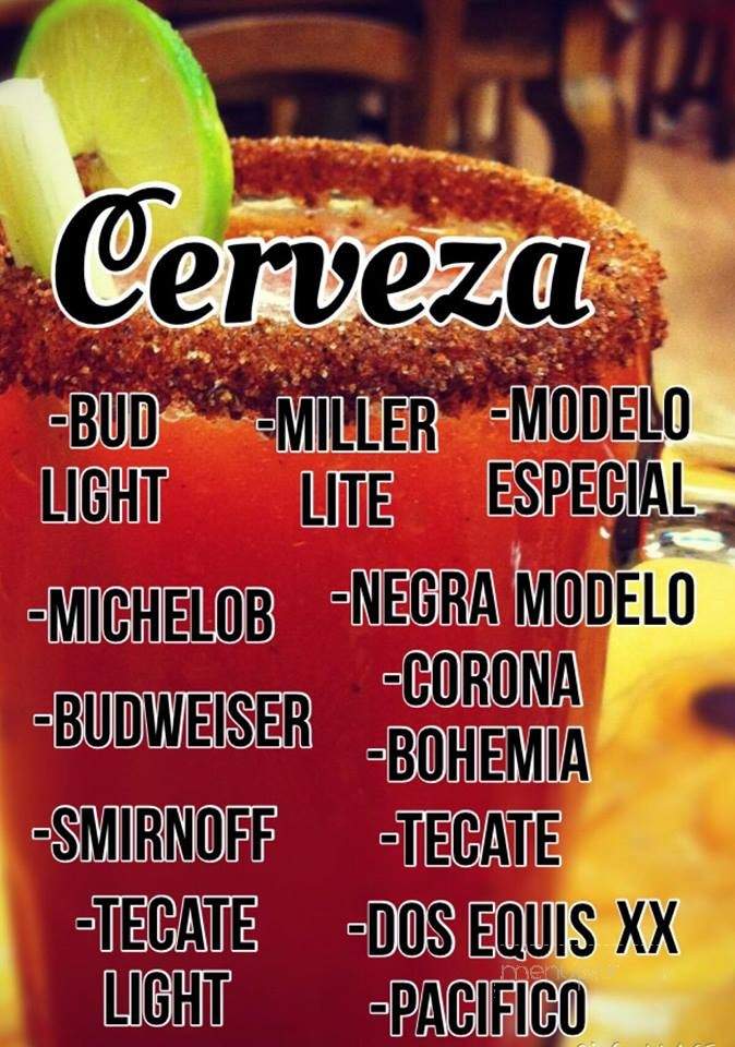 Taqueria Mi Pueblito - South Houston, TX menu_pic