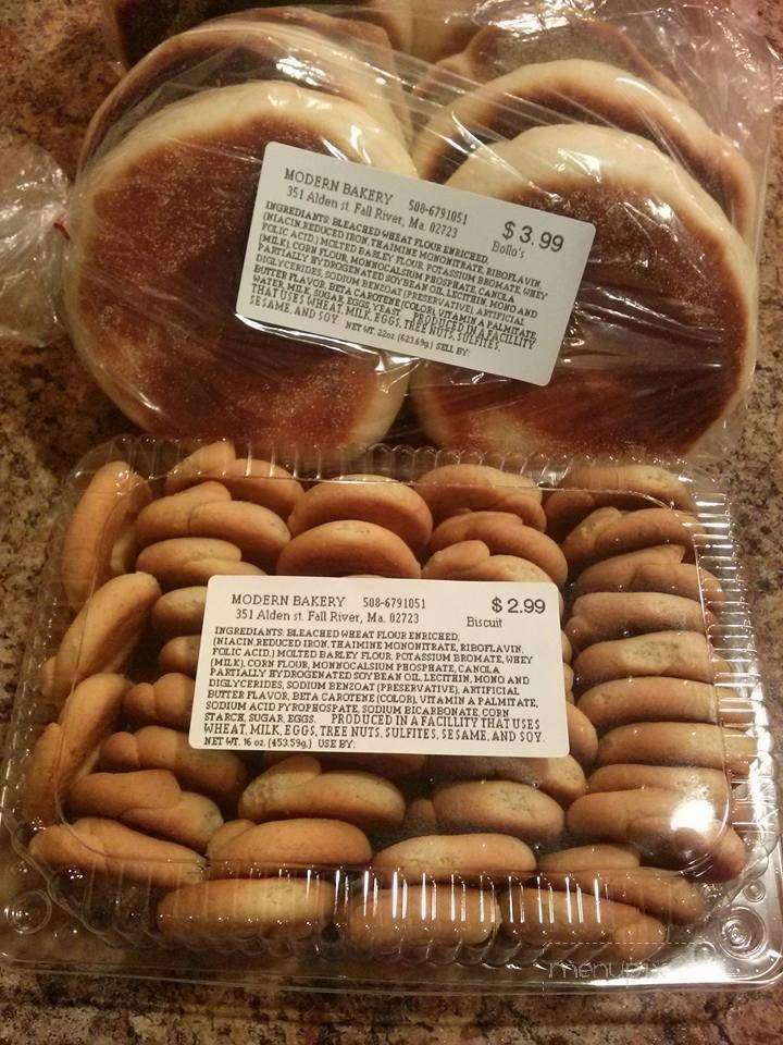 Modern Bakery - Fall River, MA menu_pic