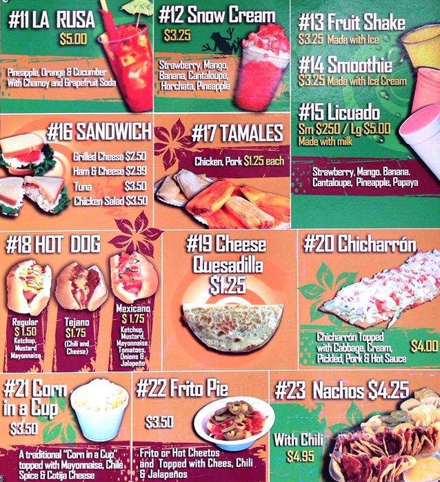 /250139470/Las-Ranas-Taqueria-Menu-Houston-TX - Houston, TX