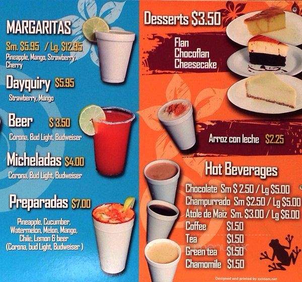 /250139470/Las-Ranas-Taqueria-Menu-Houston-TX - Houston, TX