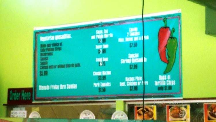Mi Taquito - Alamosa, CO menu_pic