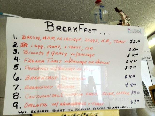 Alex's Coffee Shop - Arizona City, AZ menu_pic