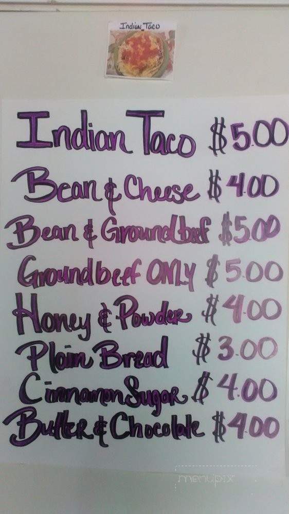 House of Da Frybread - Somerton, AZ menu_pic