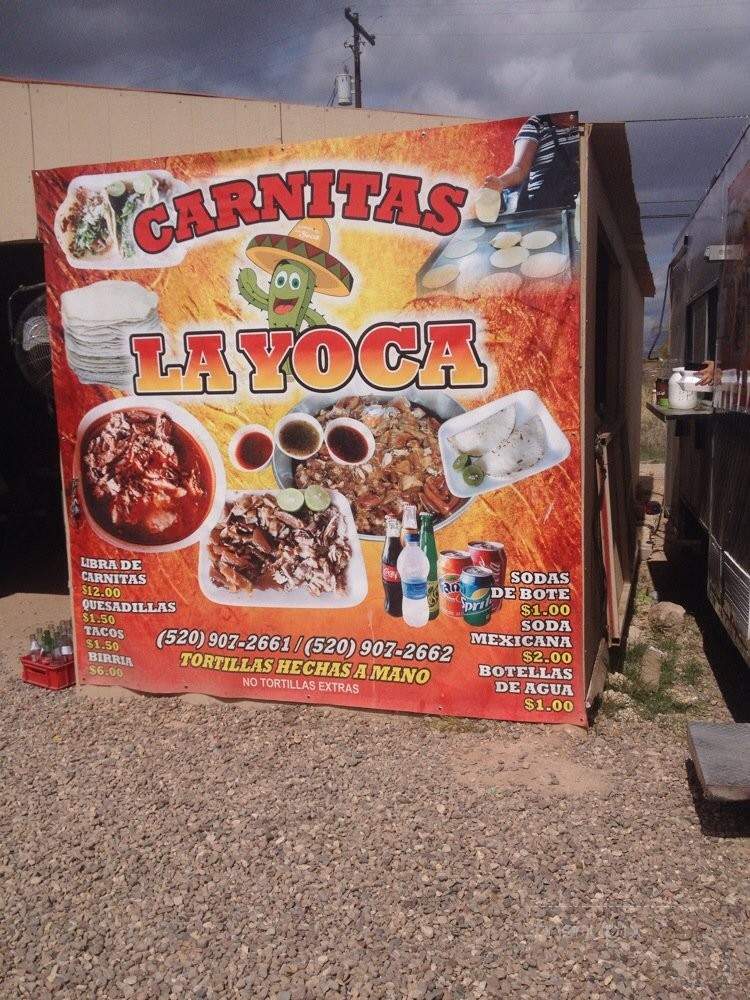Carnitas La Yoca - Tucson, AZ menu_pic