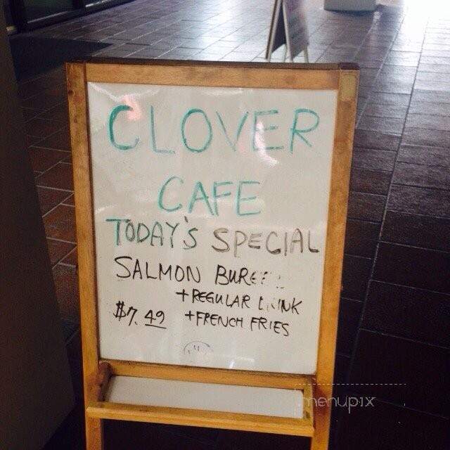 Clover Cafe - Los Angeles, CA menu_pic