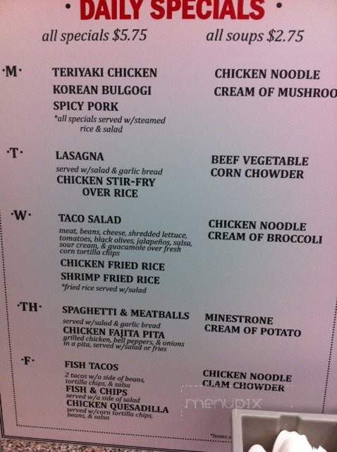 Checkers Grill - Orange, CA menu_pic