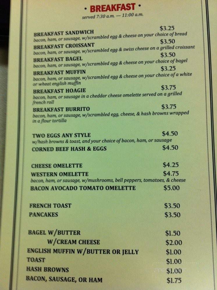 Checkers Grill - Orange, CA menu_pic