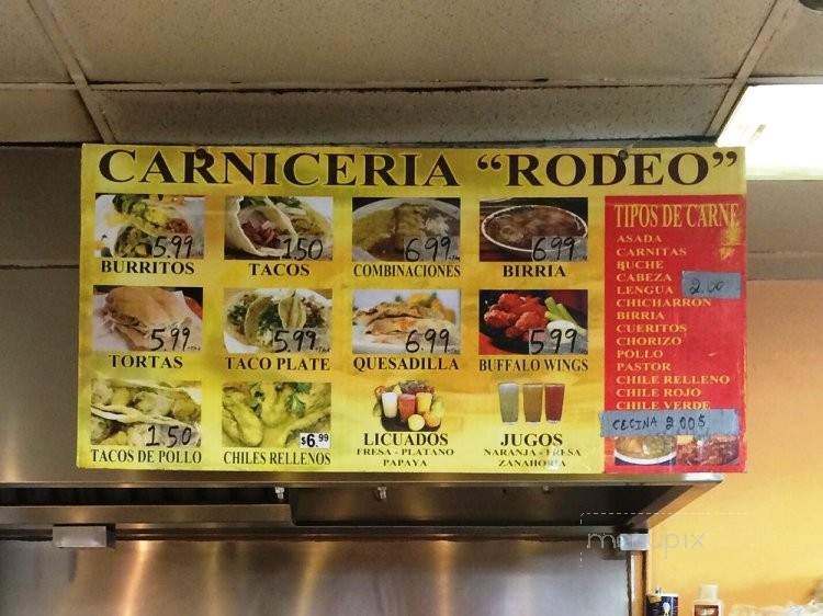 Carniceria Rodeo - Oxnard, CA menu_pic