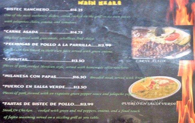 El Amigo No.1 - San Leandro, CA menu_pic