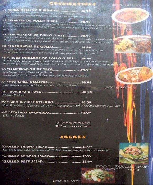 El Amigo No.1 - San Leandro, CA menu_pic
