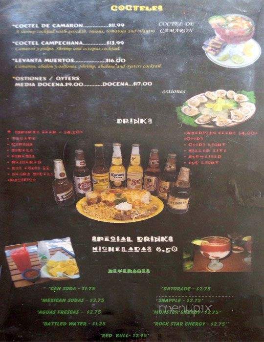 El Amigo No.1 - San Leandro, CA menu_pic