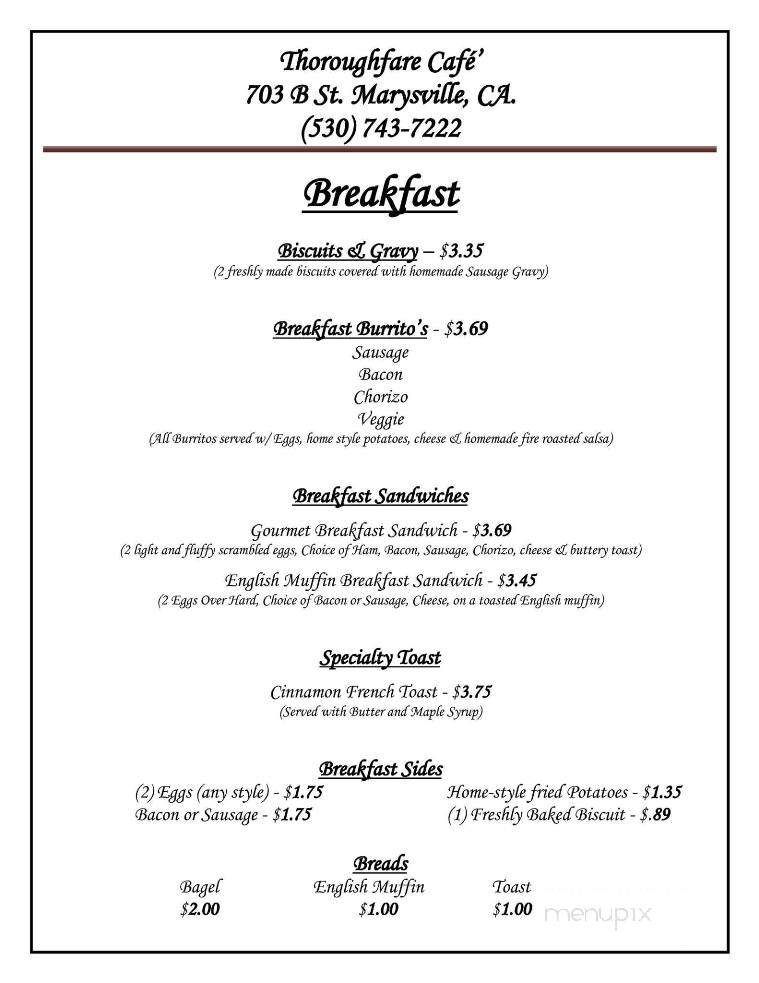 /250299679/Thoroughfare-Menu-Marysville-CA - Marysville, CA