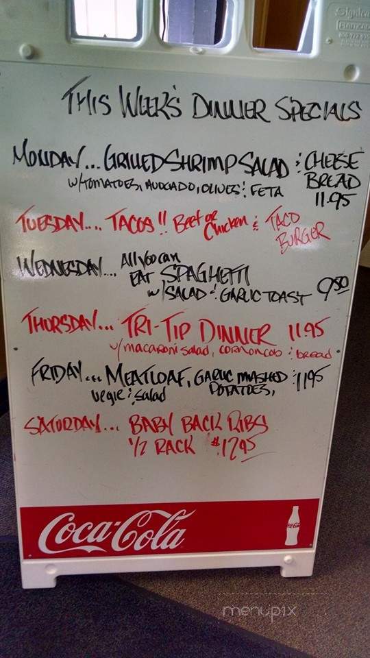 Julies Uptown Cafe - Grants Pass, OR menu_pic