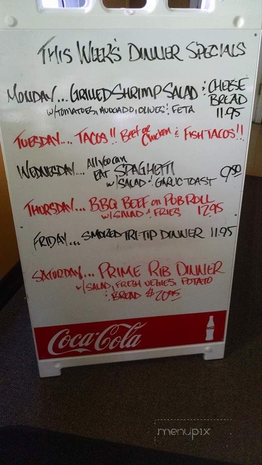 Julies Uptown Cafe - Grants Pass, OR menu_pic