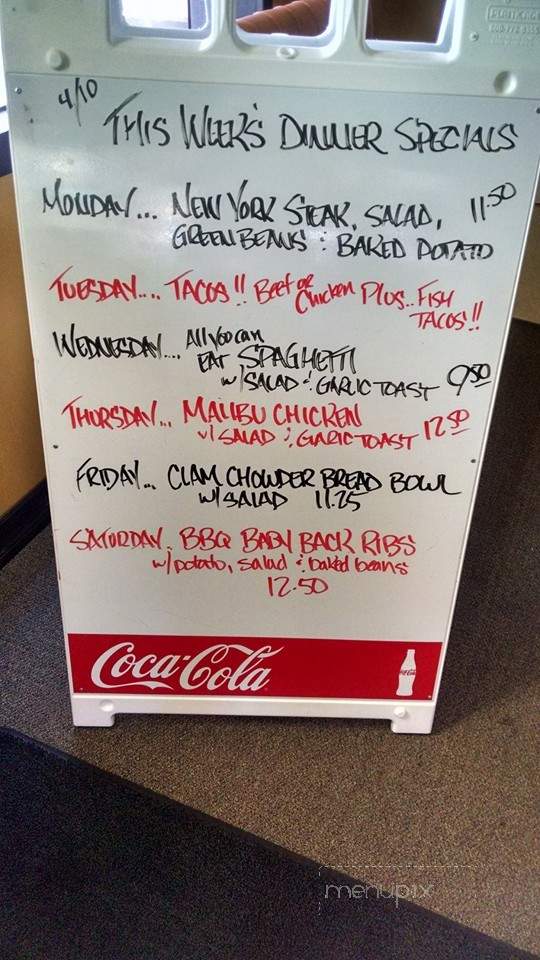Julies Uptown Cafe - Grants Pass, OR menu_pic