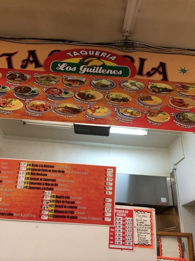 Taqueria Los Guillenes - Burien, WA menu_pic
