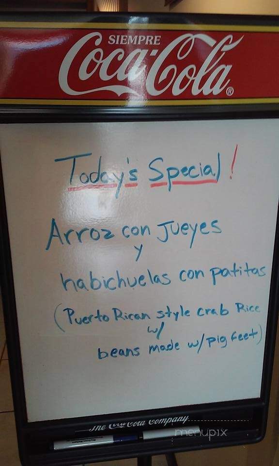 El Flamboyan Cafe - Rochester, NY menu_pic