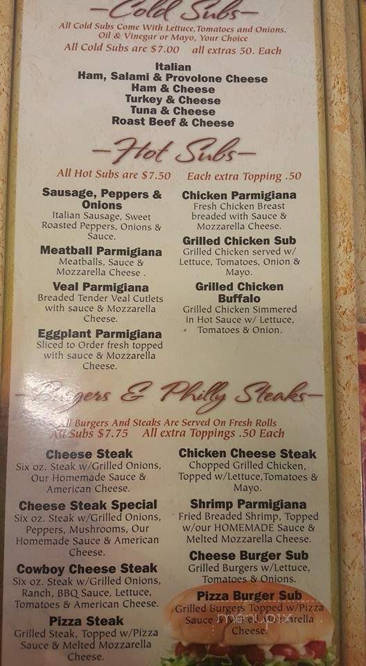 Bella Italia - Altoona, PA menu_pic