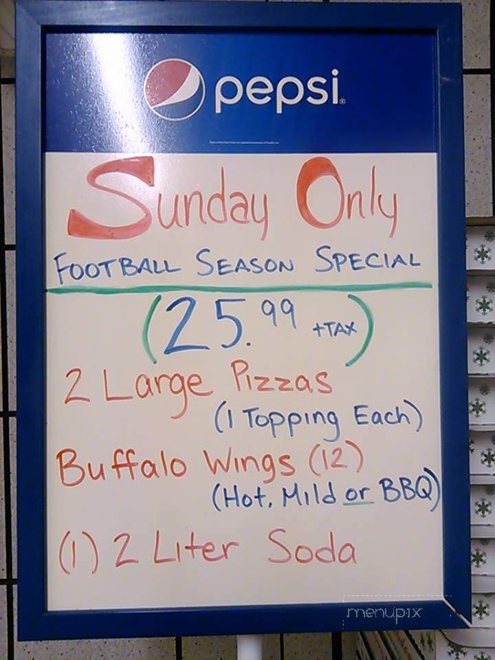 Maria & Sal's - Fayetteville, PA menu_pic