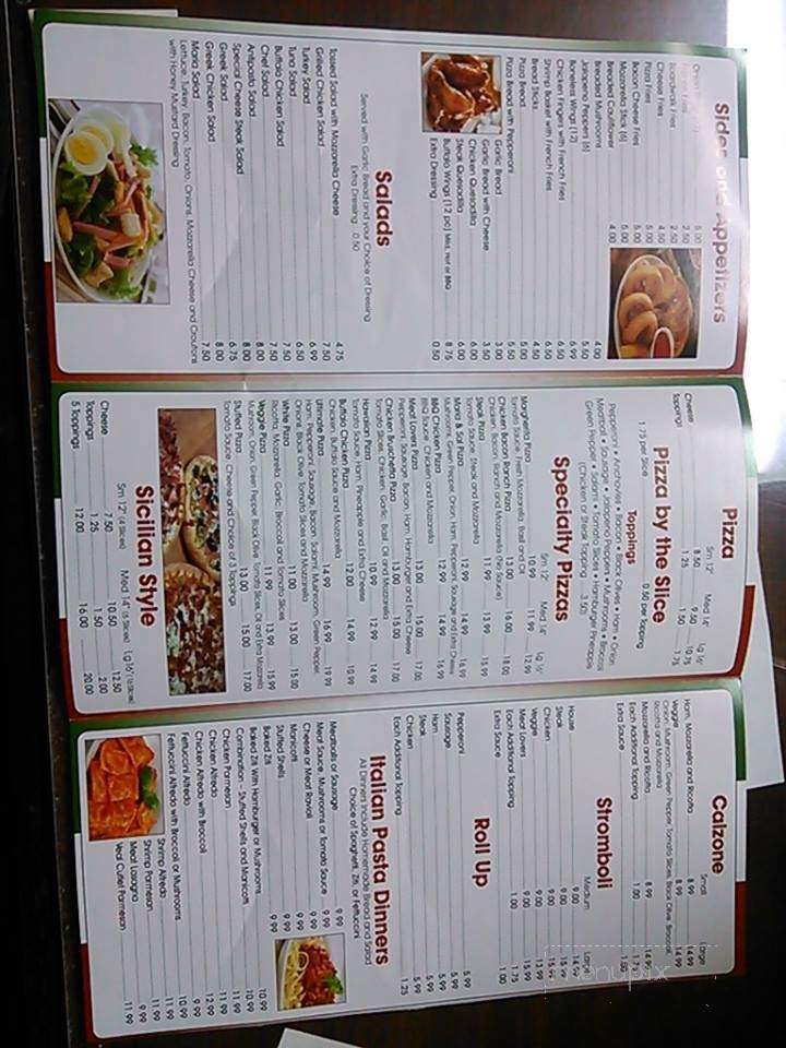 Maria & Sal's - Fayetteville, PA menu_pic