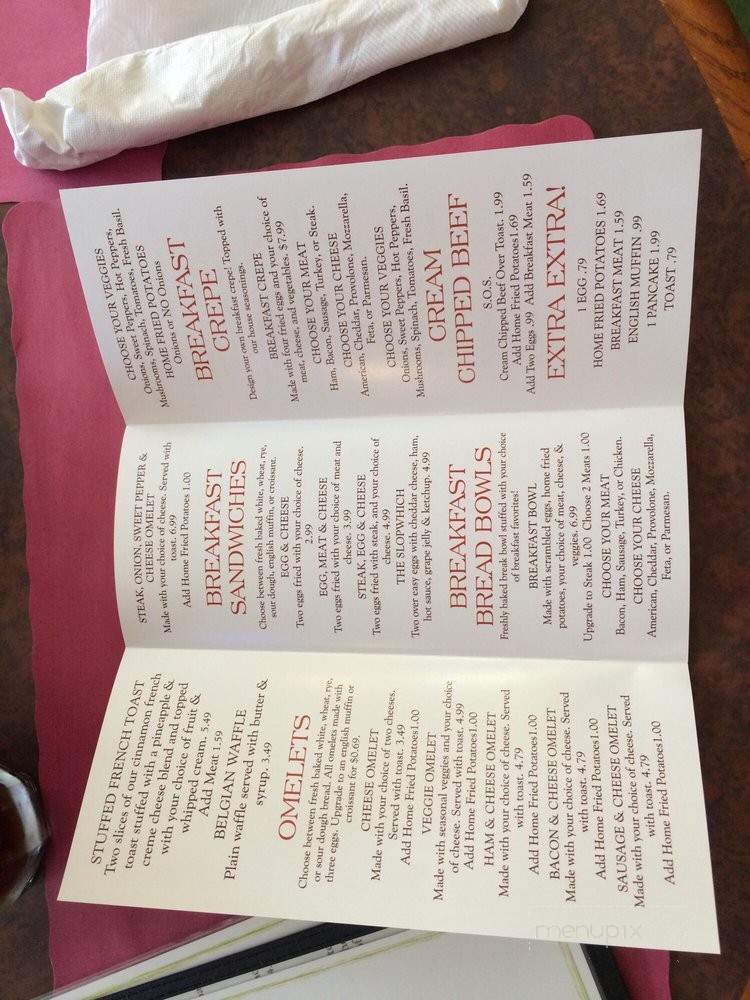 The Dining Room - Shamokin, PA menu_pic