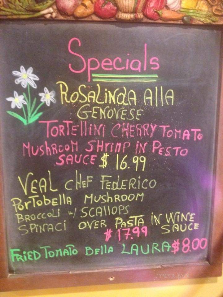 Laura's 2 Pizzeria - Tylersport, PA menu_pic