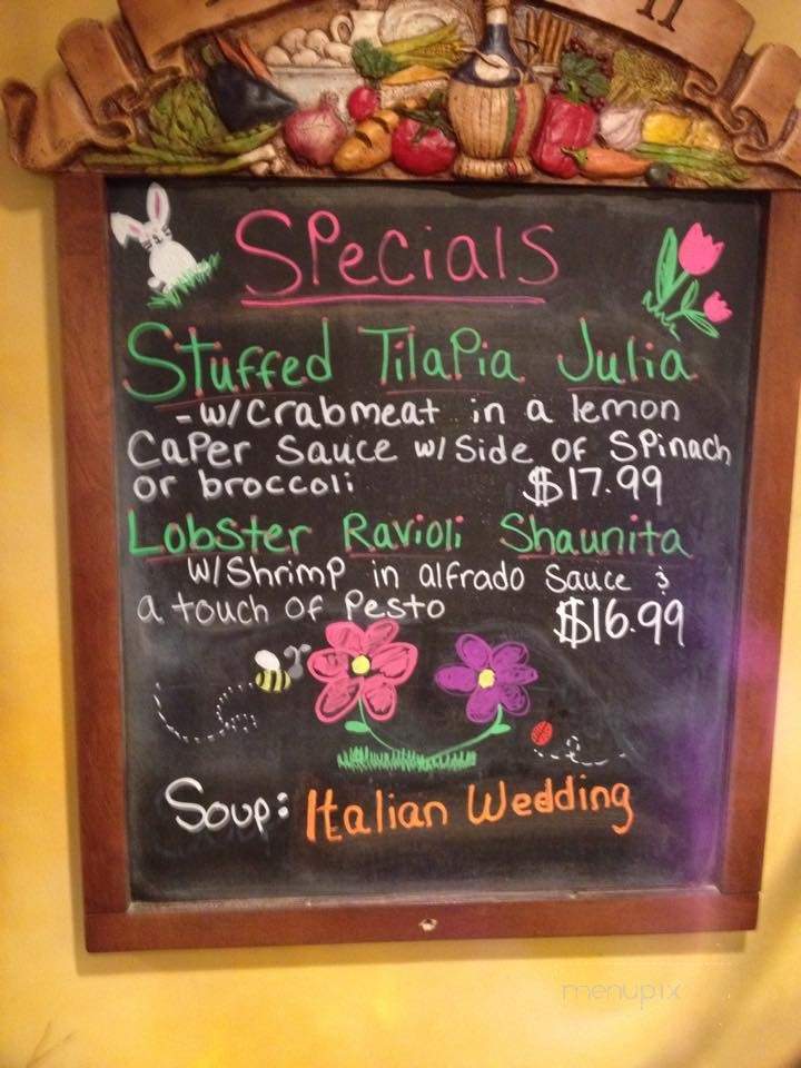 Laura's 2 Pizzeria - Tylersport, PA menu_pic