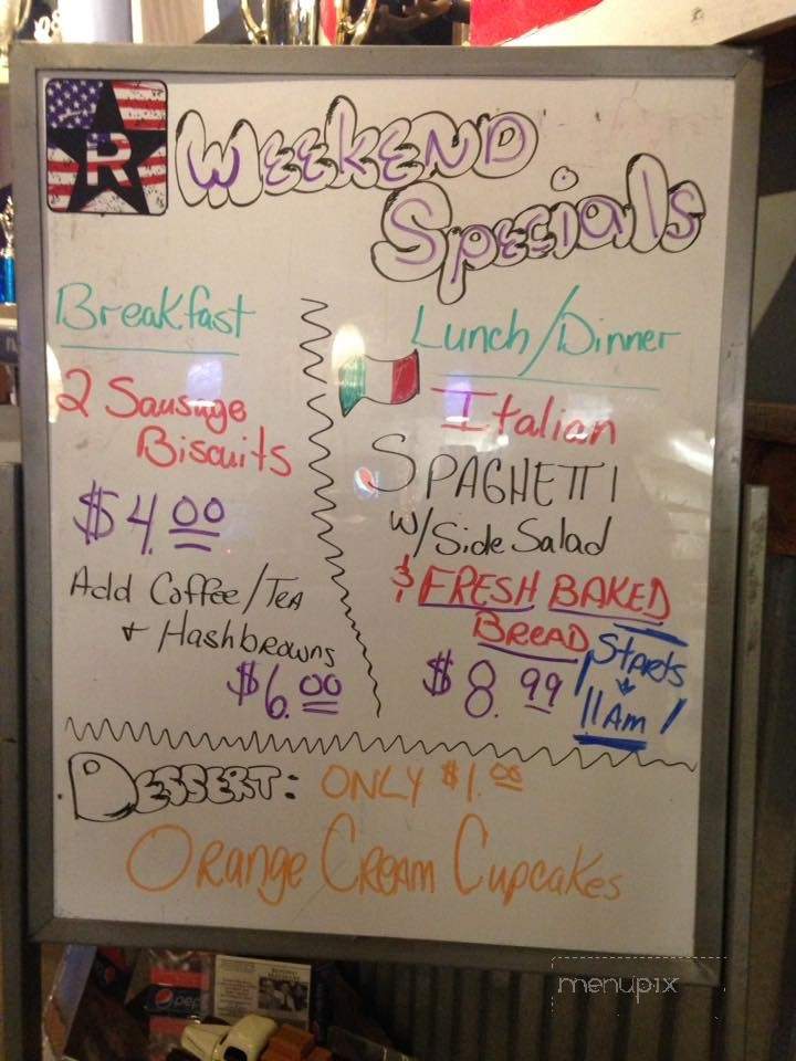 Rock City Diner - Mount Airy, NC menu_pic