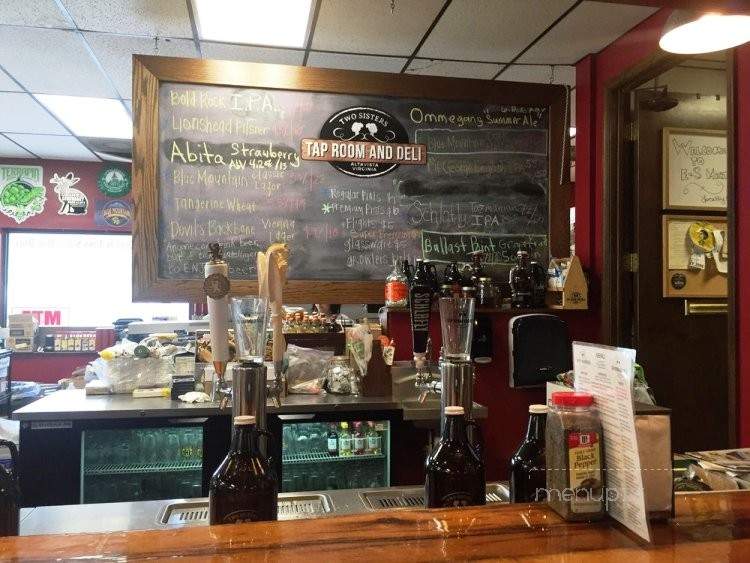 Two Sisters Tap Room And Deli - Altavista, VA menu_pic