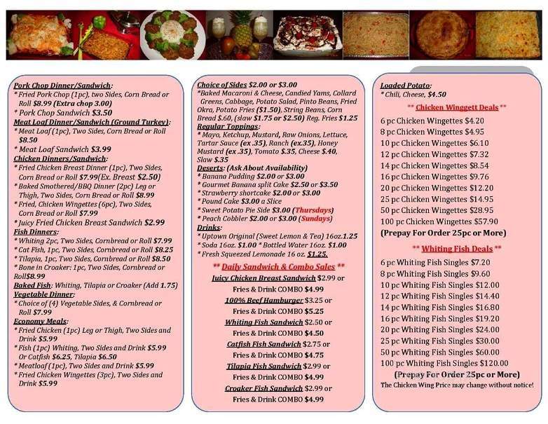 Ro'-Rees' Catering Resturant - Greensboro, NC menu_pic