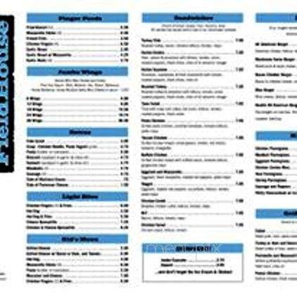 Suffern's FieldHouse - Suffern, NY menu_pic