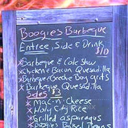 Boogie's Bar-Be-que - Mount Pleasant, SC menu_pic