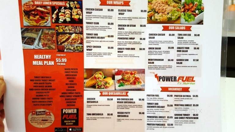 PowerFuel Smoothie Shop - Miami Gardens, FL menu_pic