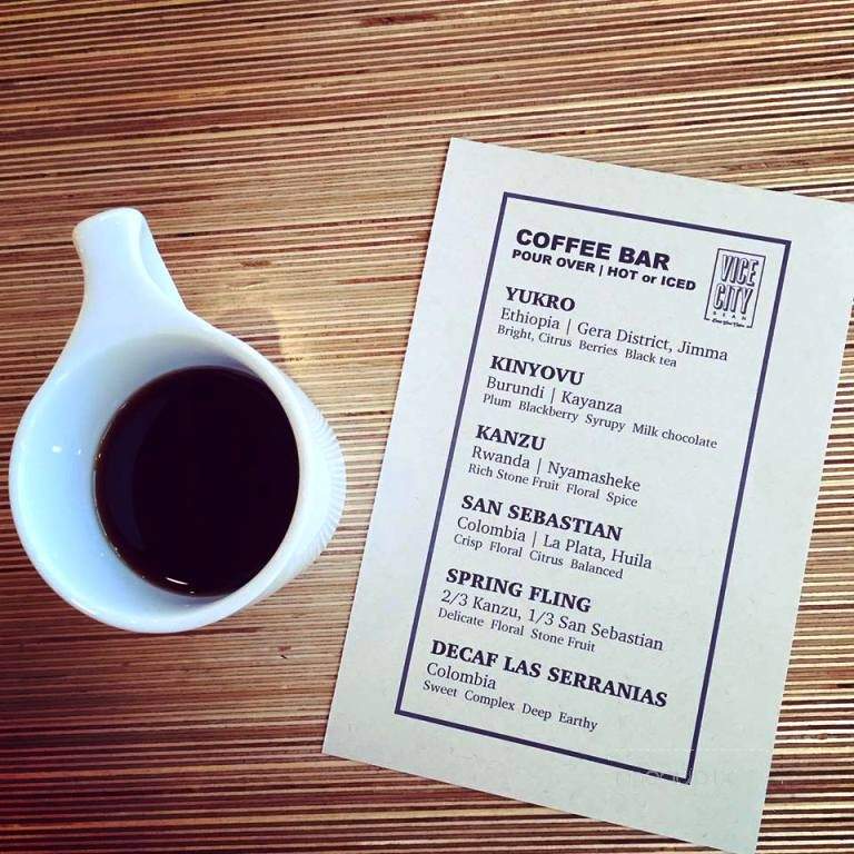 Vice City Bean - Miami, FL menu_pic