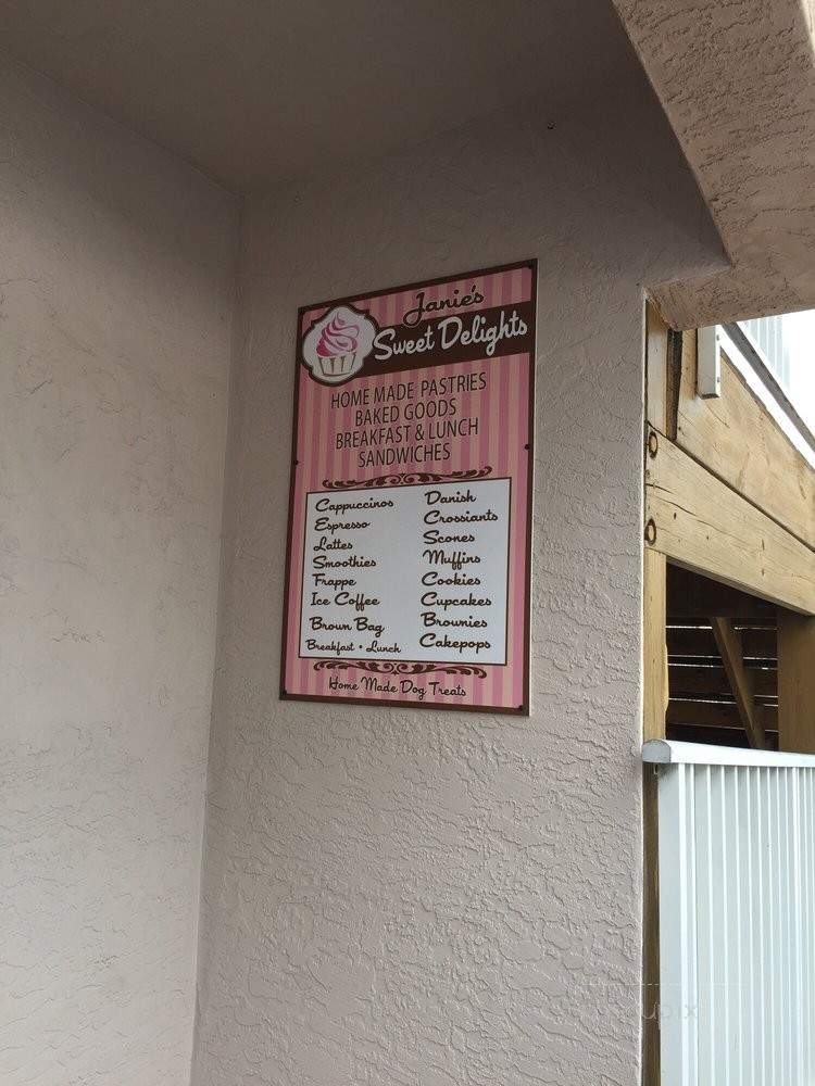 Janie's Sweet Delight - Fort Myers Beach, FL menu_pic
