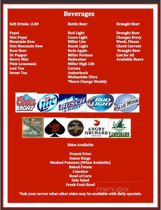 224 Pub And Grill - Decatur, IN menu_pic