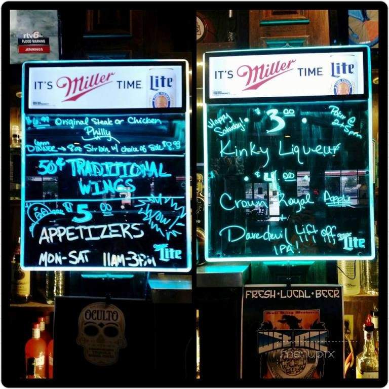 Ziggy's Bar & Grill - Indianapolis, IN menu_pic