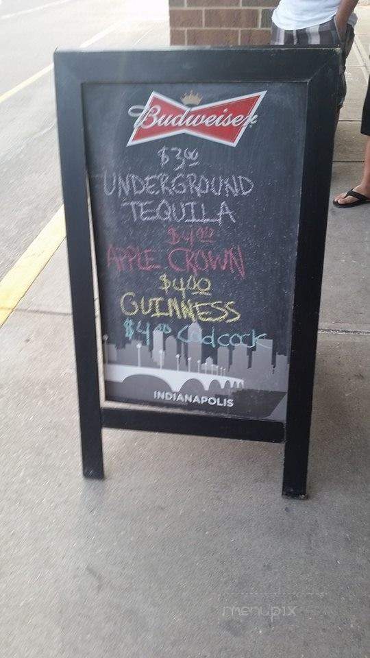 Ziggy's Bar & Grill - Indianapolis, IN menu_pic
