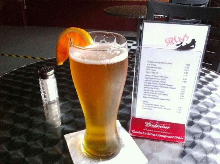 Sirens - Saint Johns, MI menu_pic