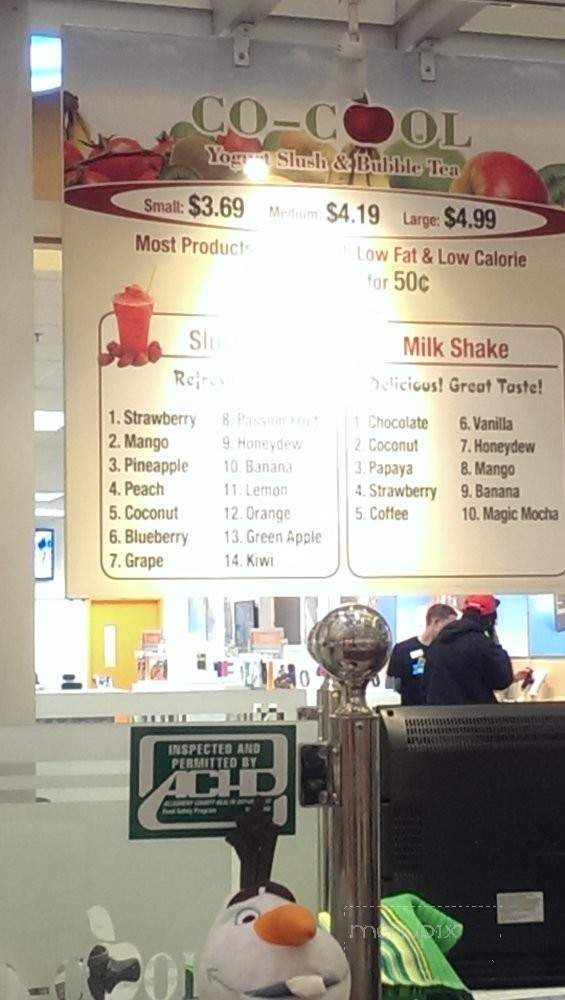 Co-Cool Smoothie and Bubble Tea - Pittsburgh, PA menu_pic
