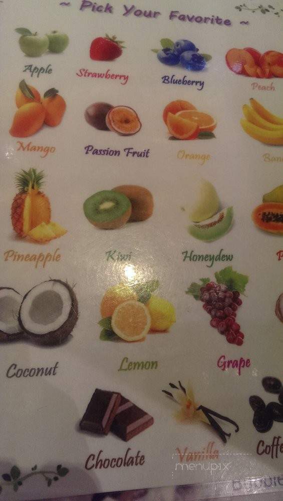 Co-Cool Smoothie and Bubble Tea - Pittsburgh, PA menu_pic