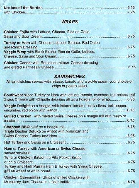Thirstys - Grapevine, TX menu_pic