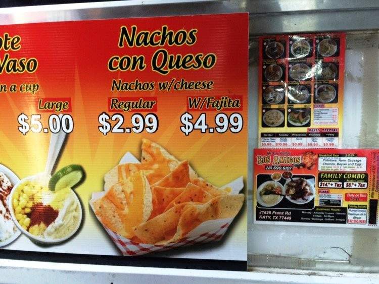 Online Menu of Tacos Y Pollos Los Amigos, Katy, TX