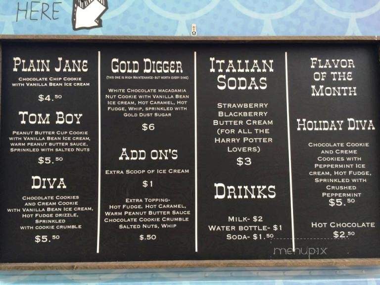Hot Cookie Truck - Mesa, AZ menu_pic